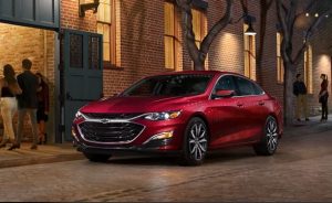 Chevrolet Malibu parked near 