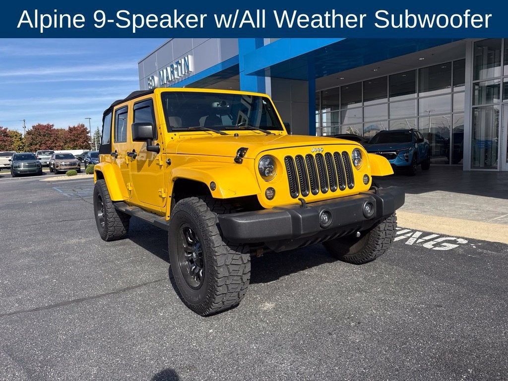 2015 Jeep Wrangler Unlimited Sahara
