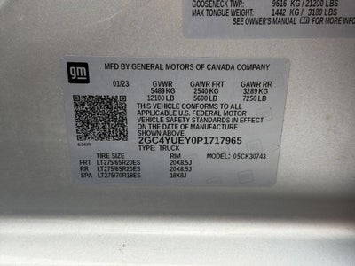 2023 Chevrolet Silverado 3500 HD LTZ