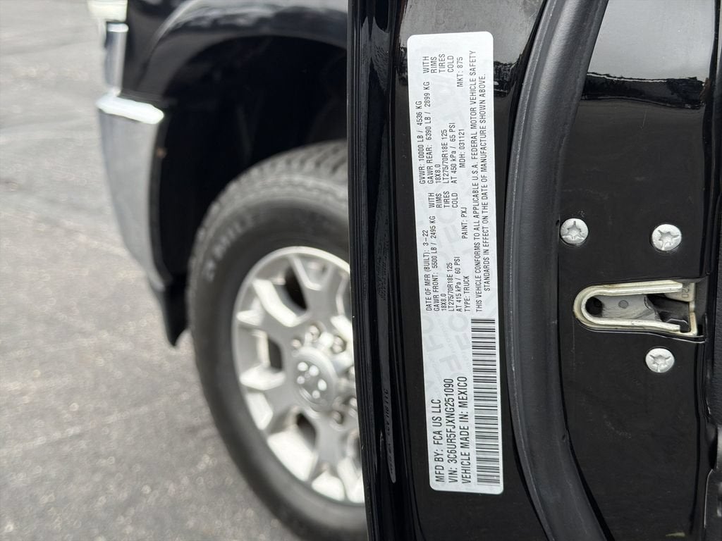 2022 RAM 2500 Laramie Crew Cab 4x4 6'4" Box