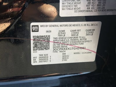 2026 Chevrolet Silverado 1500 LT (2FL)