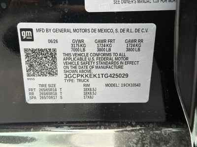 2026 Chevrolet Silverado 1500 LT (2FL)