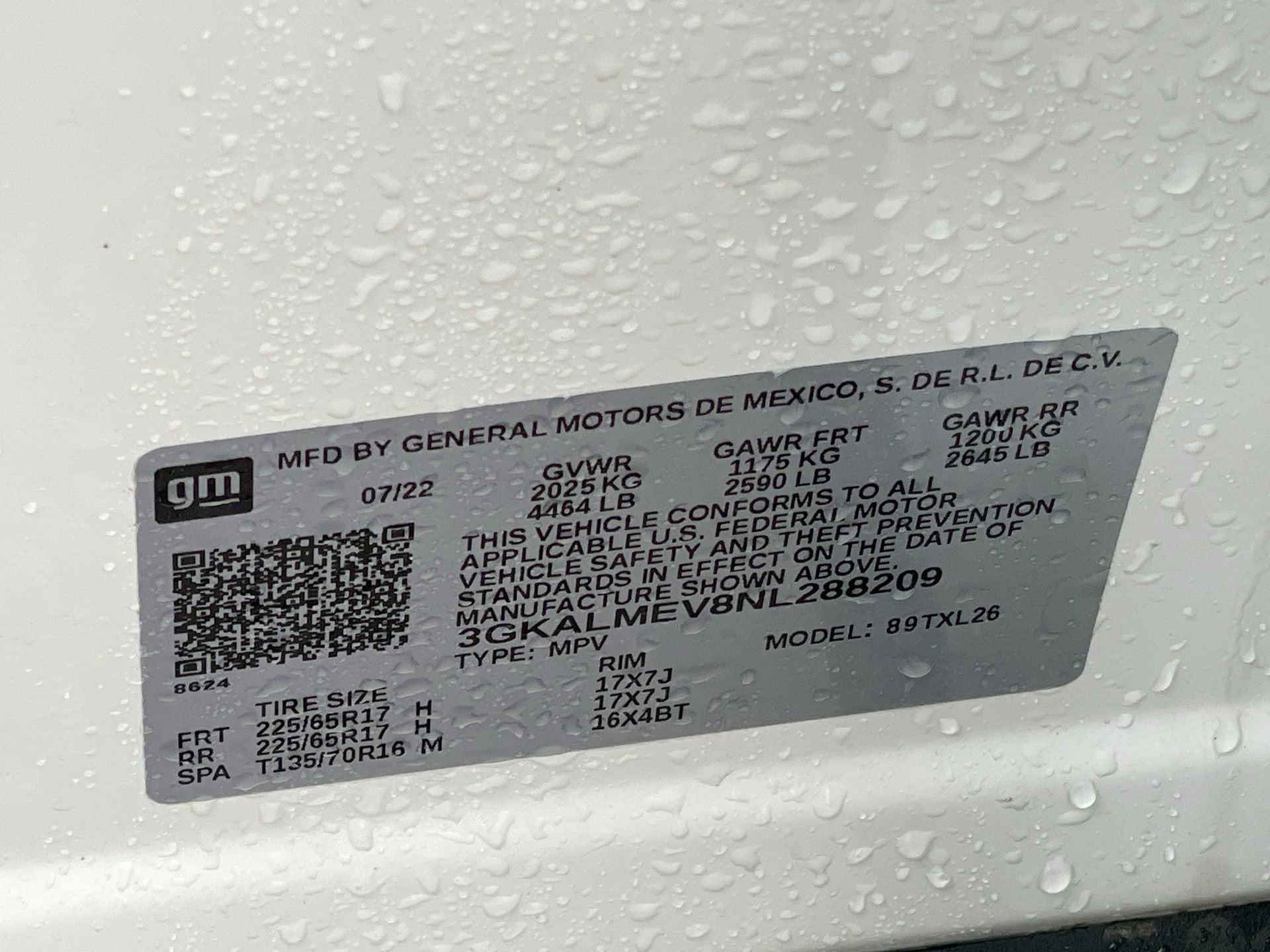 2022 GMC Terrain SLE