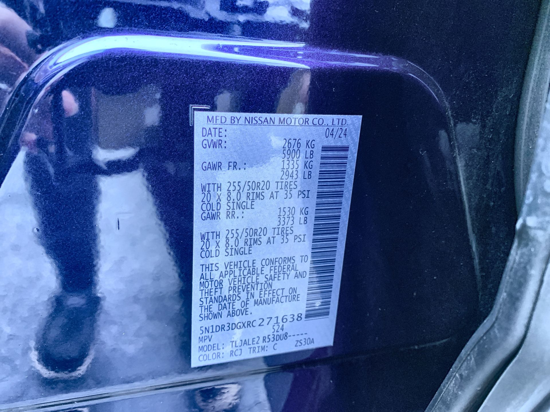 2024 Nissan Pathfinder Platinum