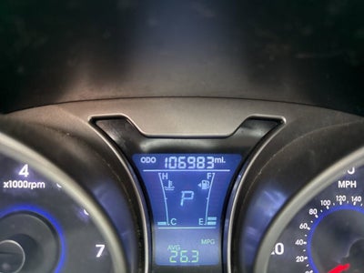 2012 Hyundai Veloster w/Gray Int