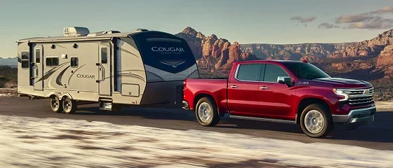 2026 Chevrolet Silverado Crew Cab 2FL, exterior three-quarter view