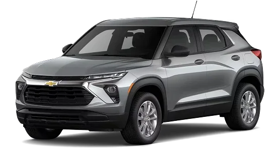 2026 Chevrolet Trailblazer LS, front three-quarter view