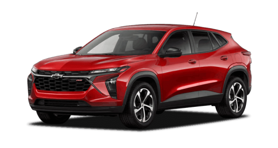 2026 Chevrolet Trax 1RS, front three-quarter view
