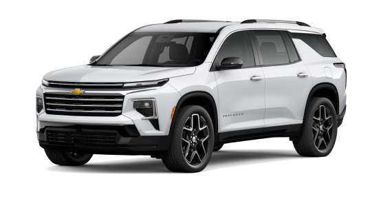 2026 Chevrolet Traverse LT, front three-quarter view