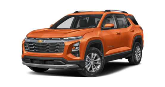 2027 Chevrolet Equinox LT, front three-quarter view